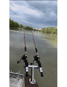 Suport Lansete Barcă BT2 Inox 2 posturi