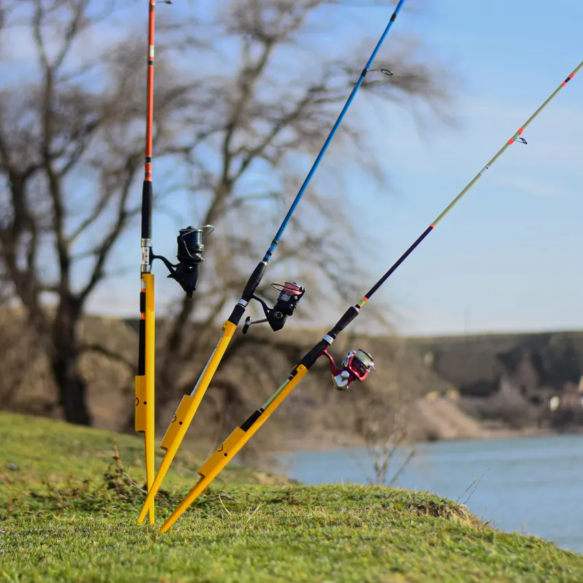 Suport pentru lansetă TR Oțel Vopsit